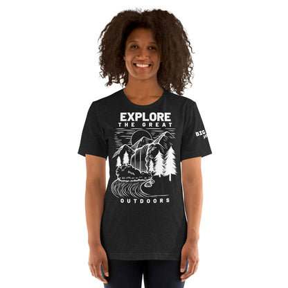 Explore the Great Outdoors Unisex t-shirt