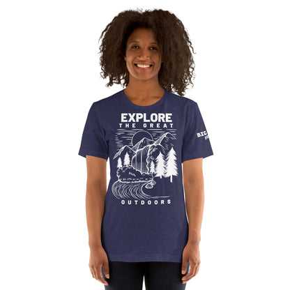 Explore the Great Outdoors Unisex t-shirt